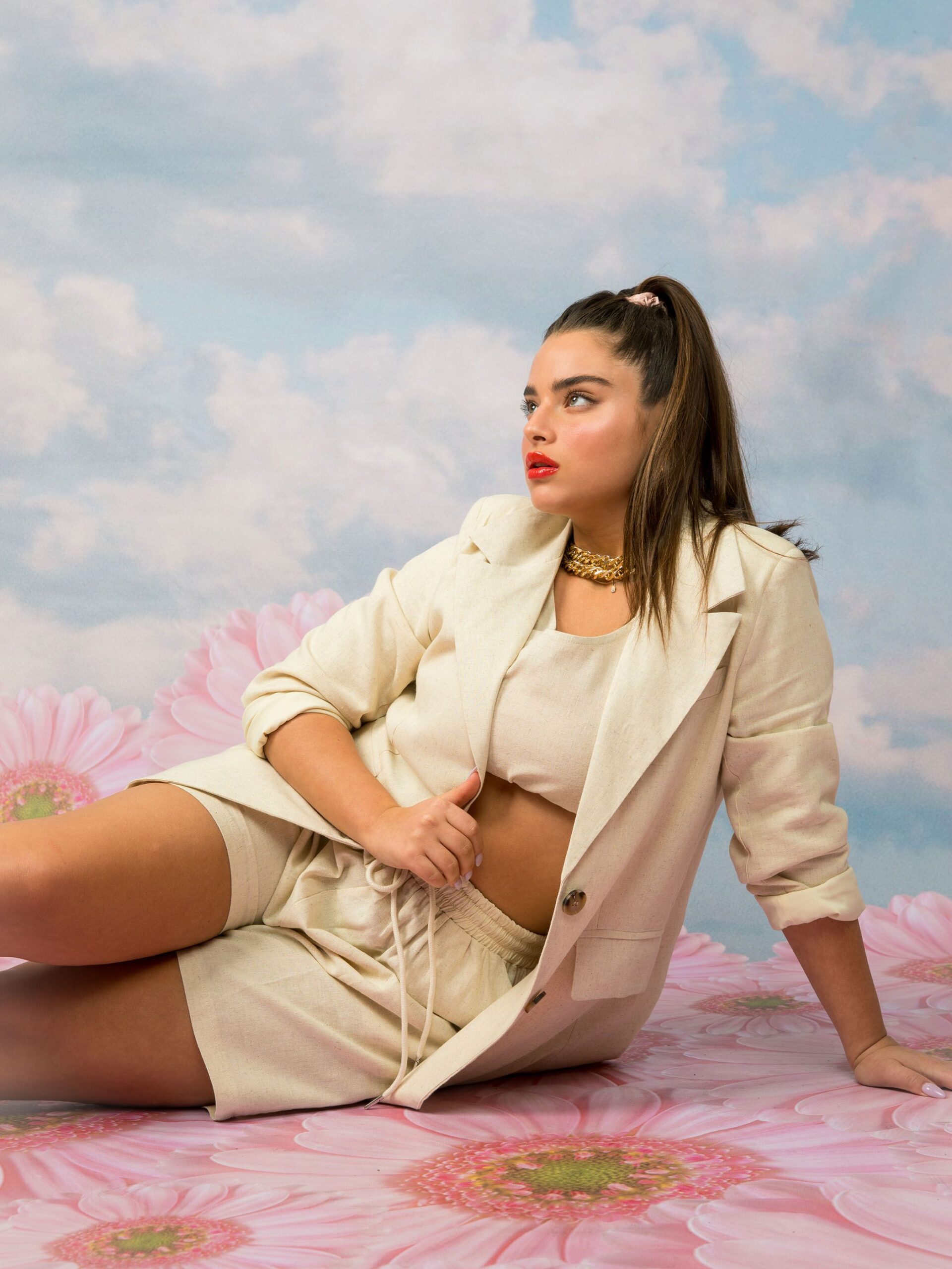 טרמינל איקס, מותג נועה קירל, בלייזר פשתן, 199.90, צילום דימה טליאסנקי