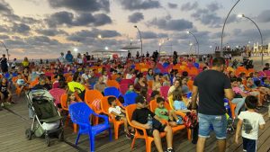 פעילויות חינמיות למשפחות, אוגוסט בנמל תל אביב