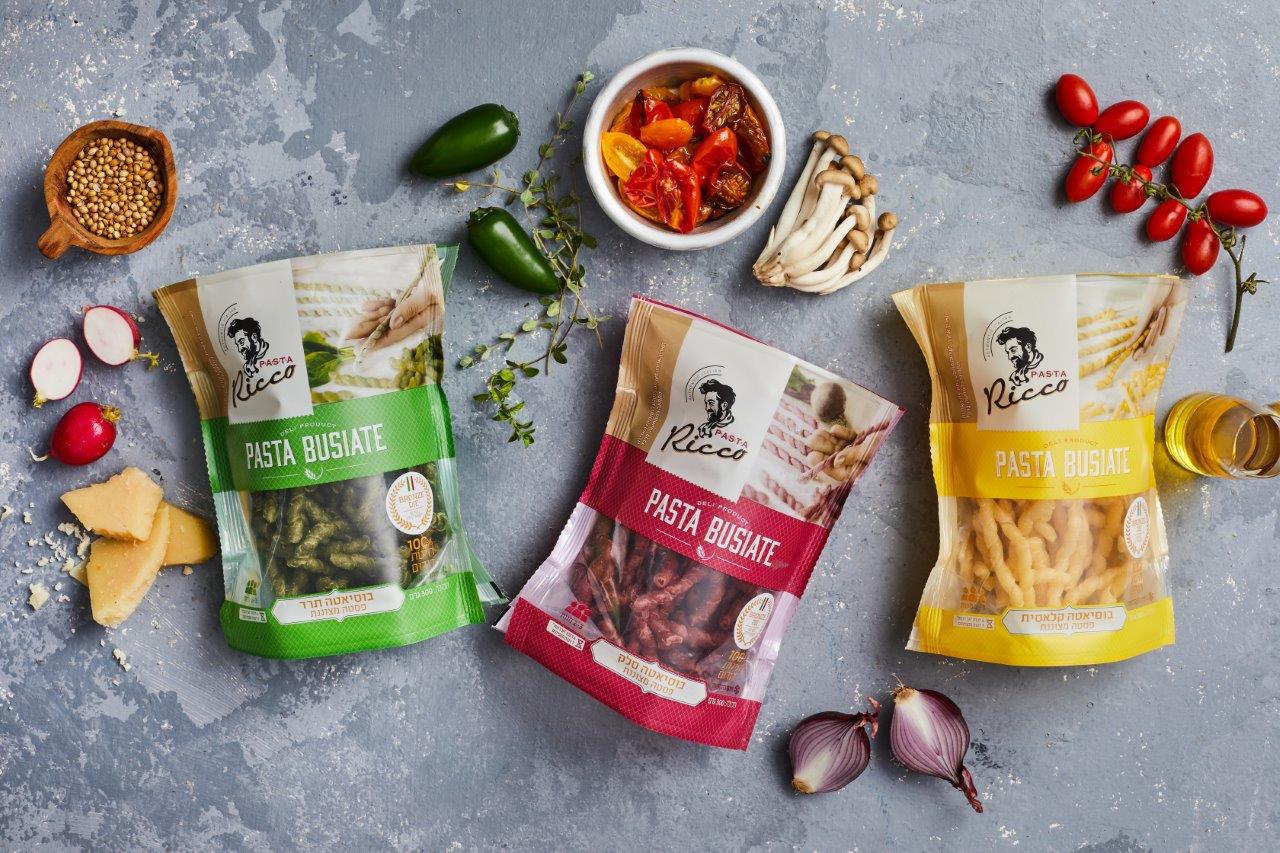 יום הפסטה הבינלאומי עם פסטה ריקו "פסטה ריקו" משיקה סדרת פסטה טרייה מצוננת חדשה מסוג בוסיאטה: בוסיאטה קלאסי, תרד וסלק