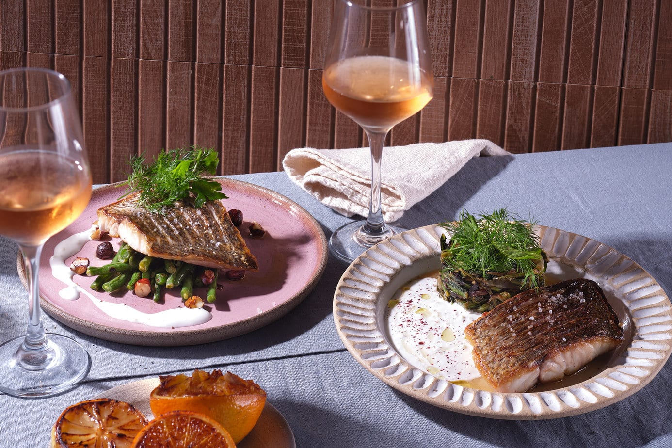 דג מוסר עם תרד - תפריט קיץ בקפטן הוק - צילום אנטולי מיכאלו (1)