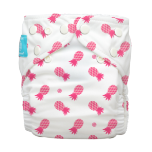 חיתול רב פעמי לתינוק  PINK PINEAPPLE