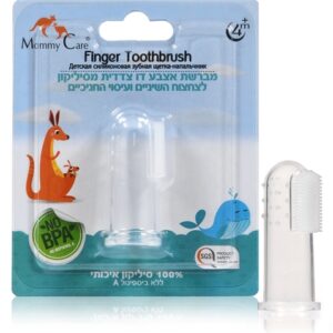 מברשת אצבע לתינוק –  מברשת דו צדדית מסיליקון לצחצוח השיניים