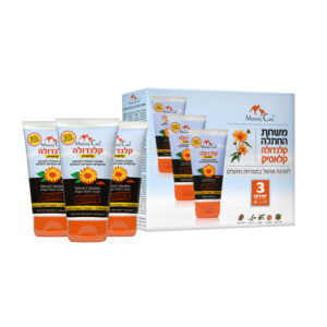 משחת החתלה קלנדולה לתינוק – מארז שלישיה